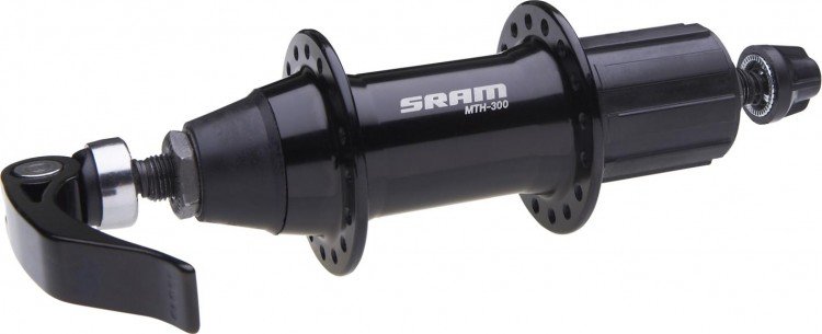 Велосипедная втулка SRAM MTB 306 Rear, задняя, под кассету, 32 отверстия, 00.2015.081.090 велосипедная втулка sram mtb x7 задняя под кассету 32 отверстия 00 2015 081 130