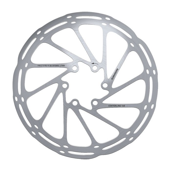 Ротор велосипедный Centerline, 180mm, сталь, 00.5018.037.003 ротор велосипедный fsa k force db2 pc 180mm 406 0009