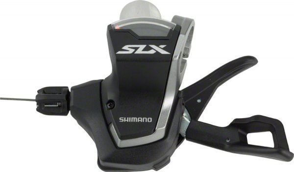 Шифтер велосипедный Shimano SLX, M7000, левий, 2/3 скорости, с оплеткой в комплекте, ISLM7000LBP2