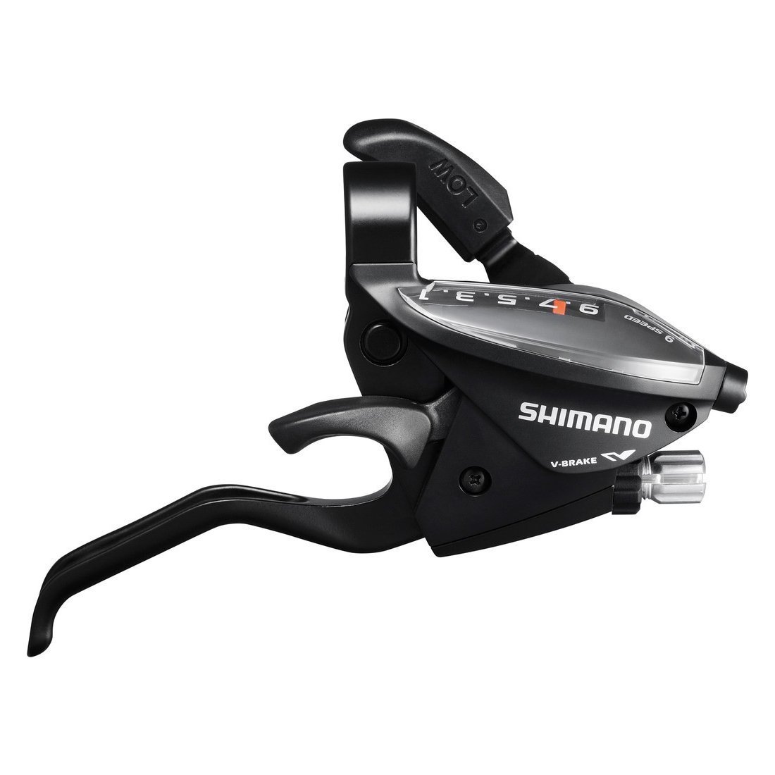 

Шифтер велосипедны с тормозной ручкой Shimano Tourney EF510, правый, 9 скоростей, ESTEF5102R9AL