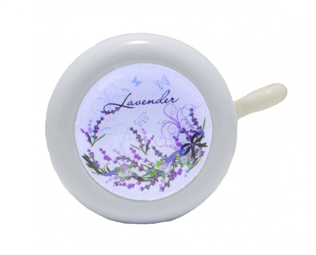 Звонки и Клаксоны  ВашВелосипед Звонок велосипедный Vinca Sport детский, рисунок Lavender, 54 мм, стальная чашка, YL 45 lavender