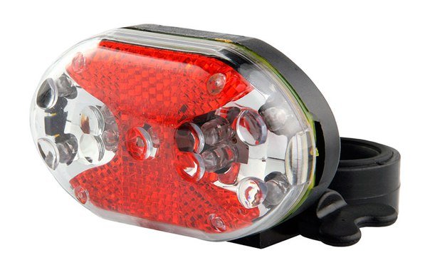 

Фонарь велосипедный Vinca Sport, задний, 9 диодов, 3 режима работы, VL 500T