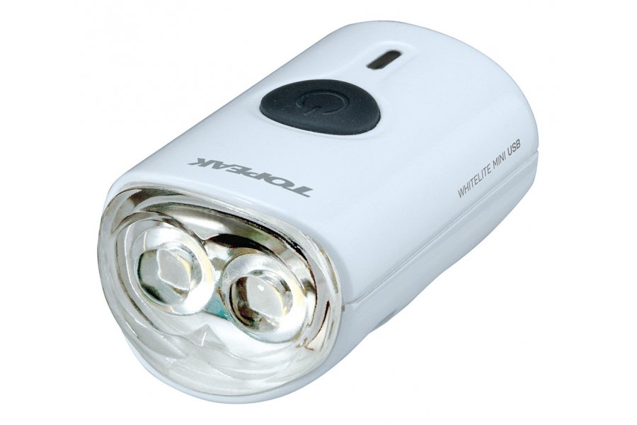 фото Передний габаритный фонарь с зарядкой topeak whitelite mini usb, белый, tms079w
