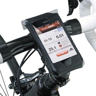 Чехол для iPhone 4/4S TOPEAK SmartPhone DryBag, чёрный, TT9816B бокс водонепроницаемый topeak для iphone 5 с креплением на велосипед чёрный красный tt9838br