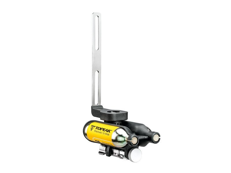 фото Адаптер флягодержателя topeak ninja co2, под флягодержатель, с micro airbooster и со2, tnj-co2