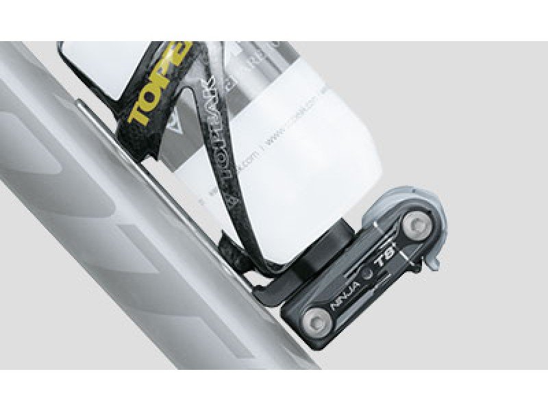 фото Адаптер флягодержателя topeak ninja t road, под флягодержатель, с мультитулом ninja t8+, tnj-tr