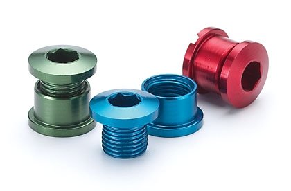 

Бонки COLOURY, алюминий, болт: 6,5мм (Hex6мм), гайка: 5,5мм шлицевая, 2 шт, зеленый, CH-405B