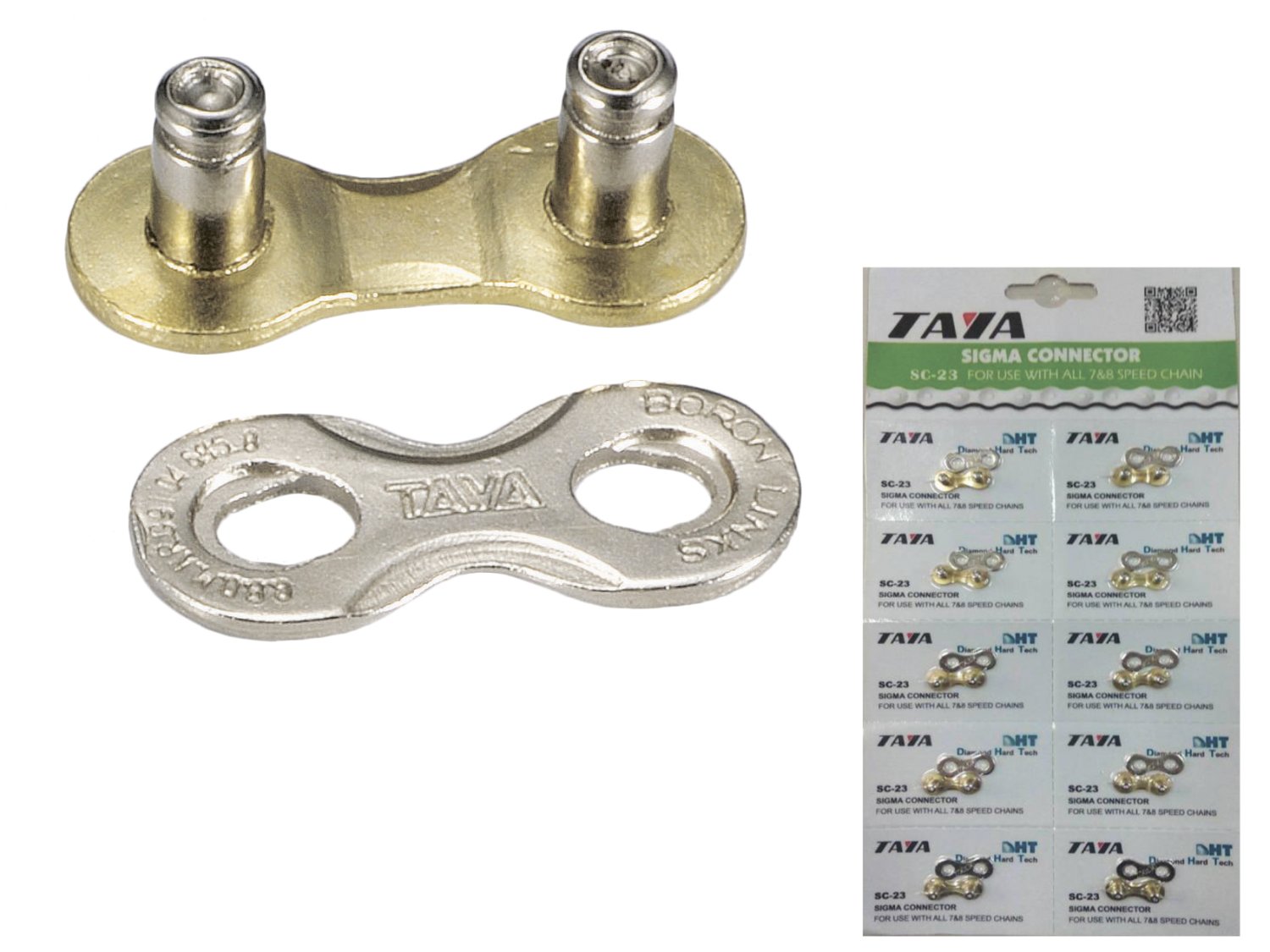 

Звено соединительное цепи TAYA, 7/ 8 скоростей, 1/2"x3/32", 1 комплект/блистер, SC-23