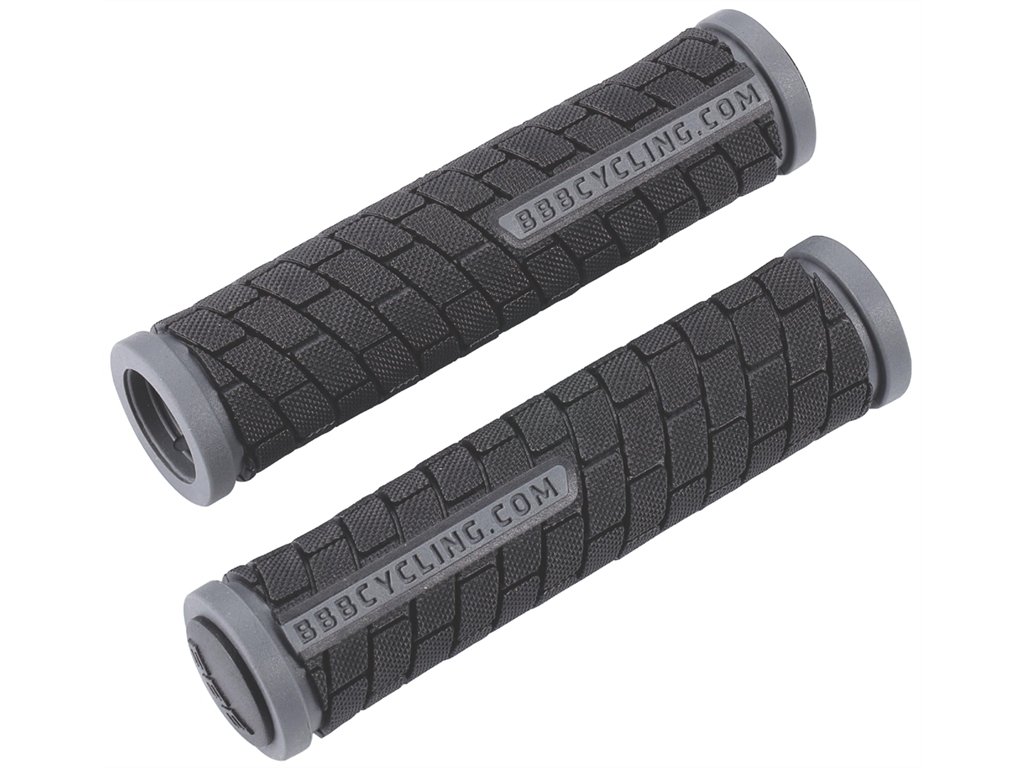 Ручки и Рога Грипсы велосипедные BBB DualGrip, 125mm, черный/серый, BHG-06