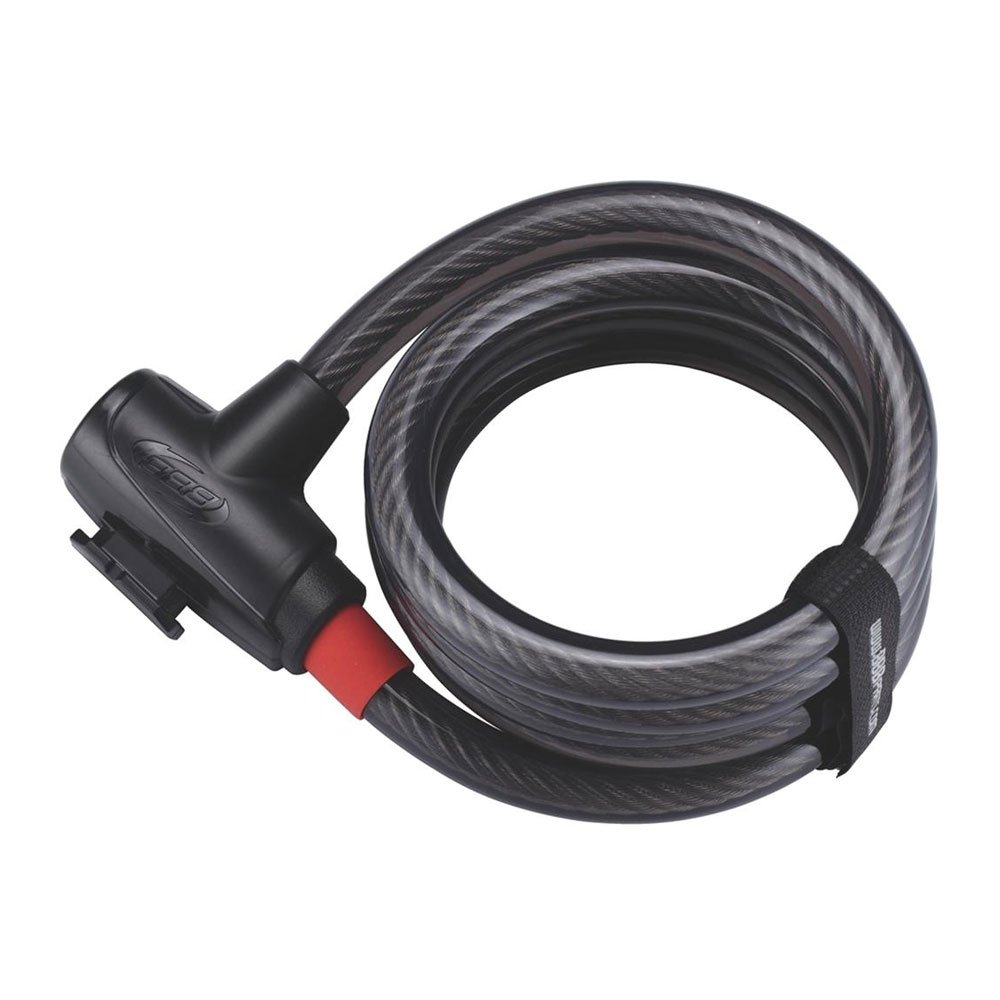 

Велосипедный замок BBB PowerLock, тросовый, на ключ, 15 x 1800 мм, BBL-41
