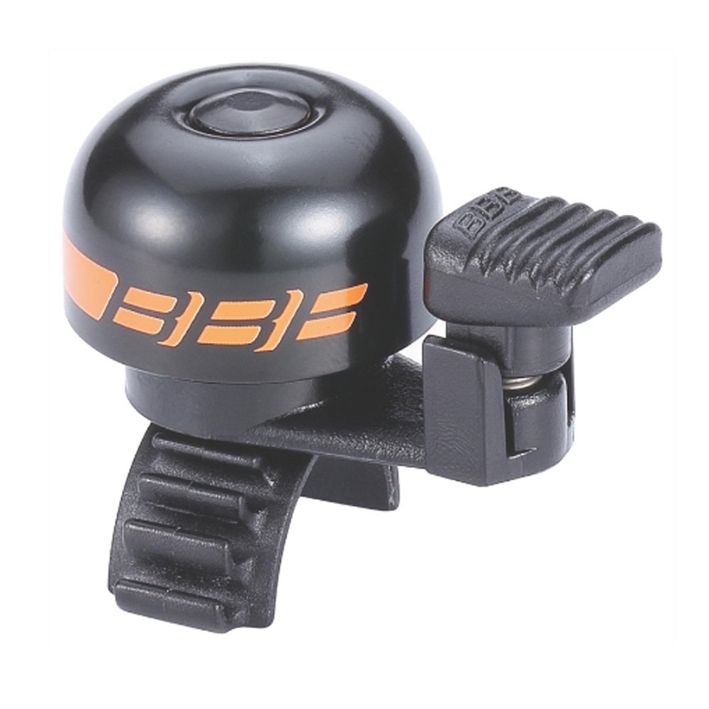 Звонок BBB EasyFit Deluxe,  оранжевый, BBB-14 беговел horst95 стальная рама колеса 12 с камерами звонок на руле оранжевый 00 170675