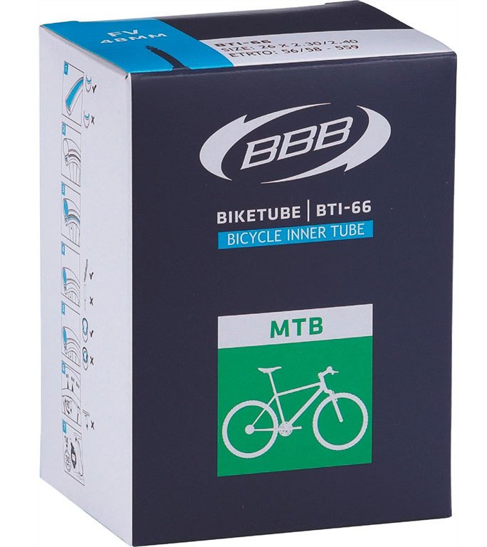 

Камера BBB, 27.5*2,10/2.35, спортниппель, BTI-68