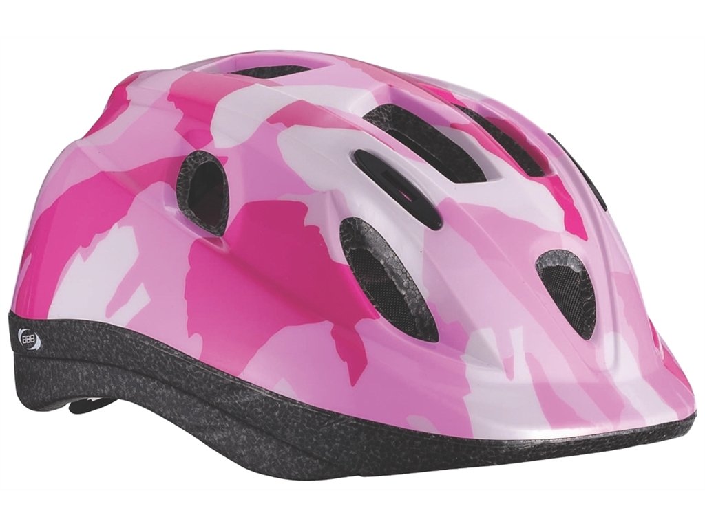Велошлем детский BBB Boogy, камуфляж, розовый, M (52-56 см), BHE-37