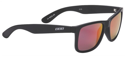 

Очки велосипедные BBB Street PZ PC, красные линзы, мешочек, чёрный, BSG-46