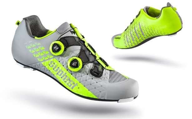 

Велотуфли Suplest Road Edge 3 Carbon Pro, размер 43,5, серый - неоновый желтый, 01.040.435
