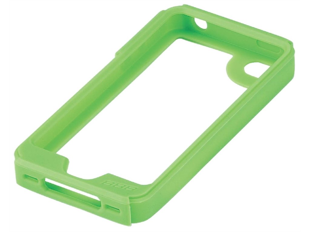 Рамка для телефона BBB Patron I4, силикон, зеленый, BSM-32
