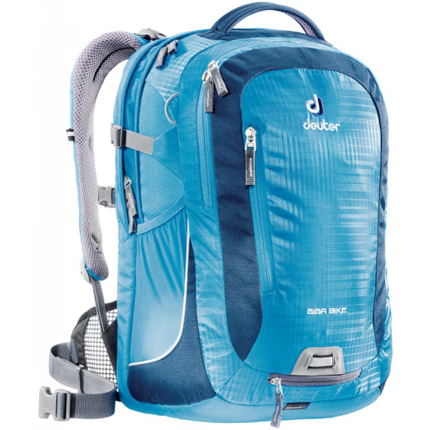 Велорюкзак Deuter Daypacks Giga Bike, 46x31x23, 28 л, голубой, 80444_3312 рюкзак deuter cross bike 18 отражатели держатель для шлема 45х31х18 18 л 32074 7400