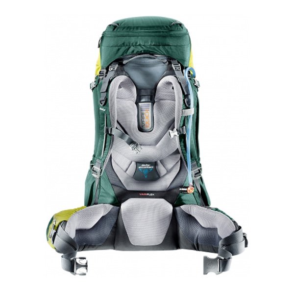 фото Велорюкзак deuter aircontact 65+10 sl, чехол от дождя, 84х40х28, 65 л, зеленый, 3320516_2218