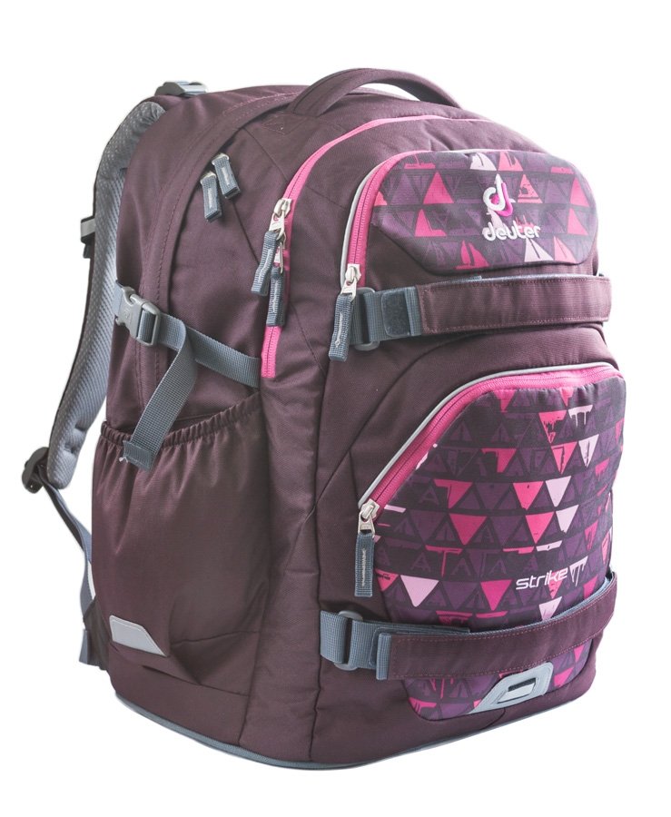 

Велорюкзак Deuter 2017 Strike, для детей, 45x32x29, 30 л, бордовый, 3830016_5108