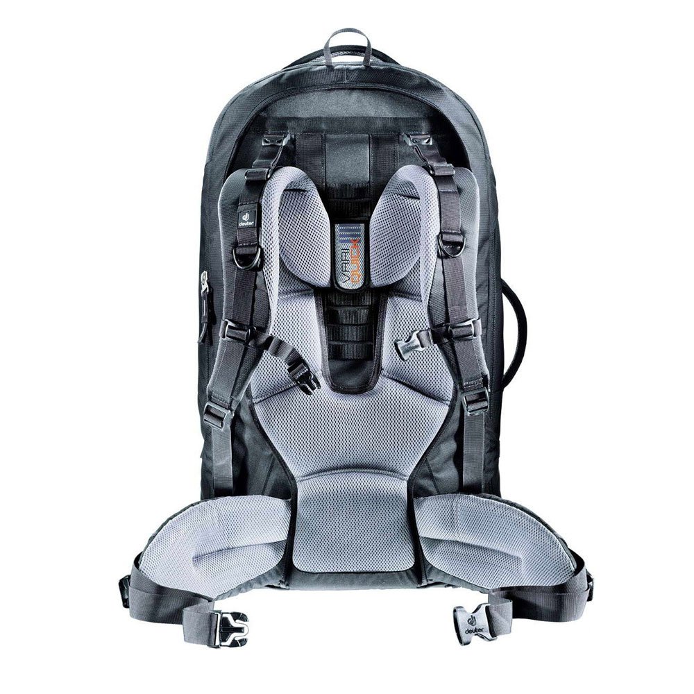 фото Велосипедный рюкзак deuter traveller 70+10, совместимый с питьевой системой, 74x38x32, 70 л, черный,