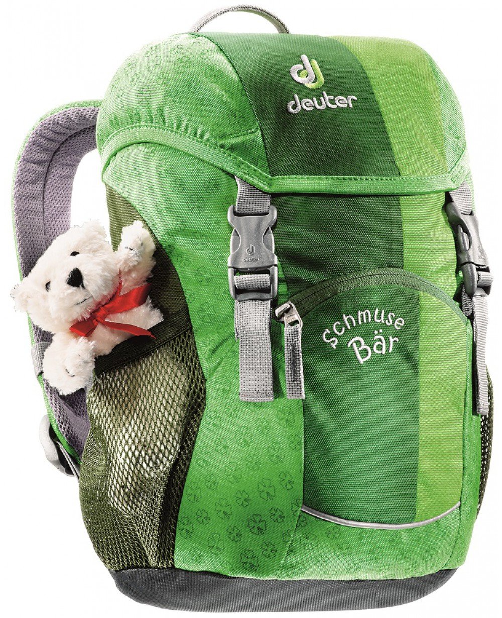 Велосипедный рюкзак Deuter Schmusebar, детский, 34х20х16, 8 л, зеленый, 36003_2004
