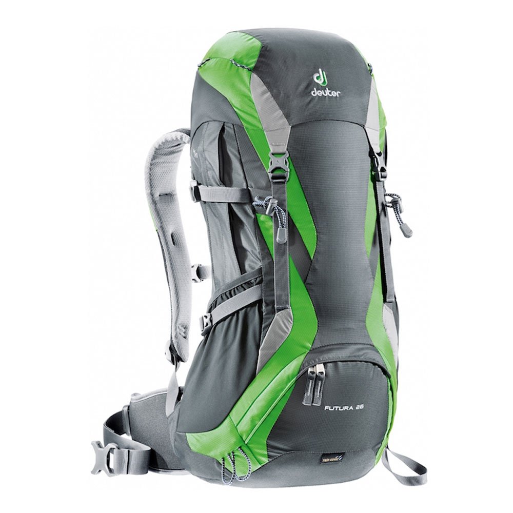 

Велорюкзак Deuter Futura 26, отделение для мокрой одежды, 60х34х22, 26 л, серый, 34234_4206