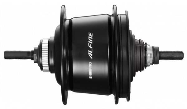 Планетарные втулки  ВашВелосипед Велосипедная втулка планетарная SHIMANO Alfine S7001, 36 отверстия, 8 скоростей, ISGS70018AL