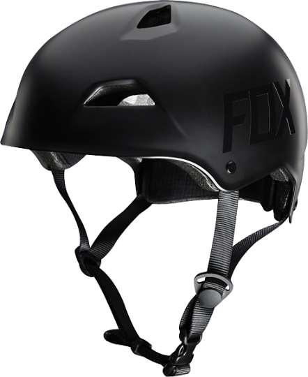 Велошлем Fox Flight Hardshell Helmet, матовый черный (Размер: M (55-58 см))