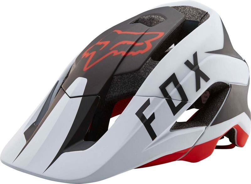 Велошлем Fox Metah Flow Helmet, бело-черно-красный  (Размер: XS/S (53-56 см) ) FOX RACING