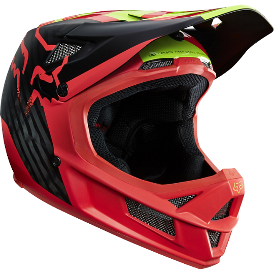 

Велошлем Fox Rampage Pro Carbon Helmet, красный (Размер: XL ( 61-62 см) )
