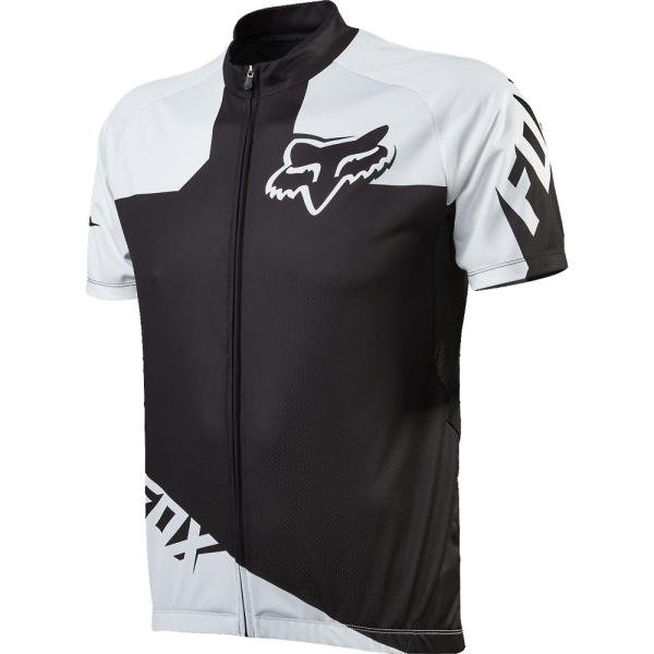 

Велофутболка Fox Livewire Race SS Jersey, черно-белая (Размер L (12265-018-L))