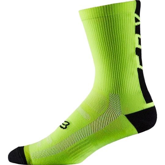 Носки Fox DH 6-inch Socks Flow, желтый (Размер: S/M (33 - 41 см))