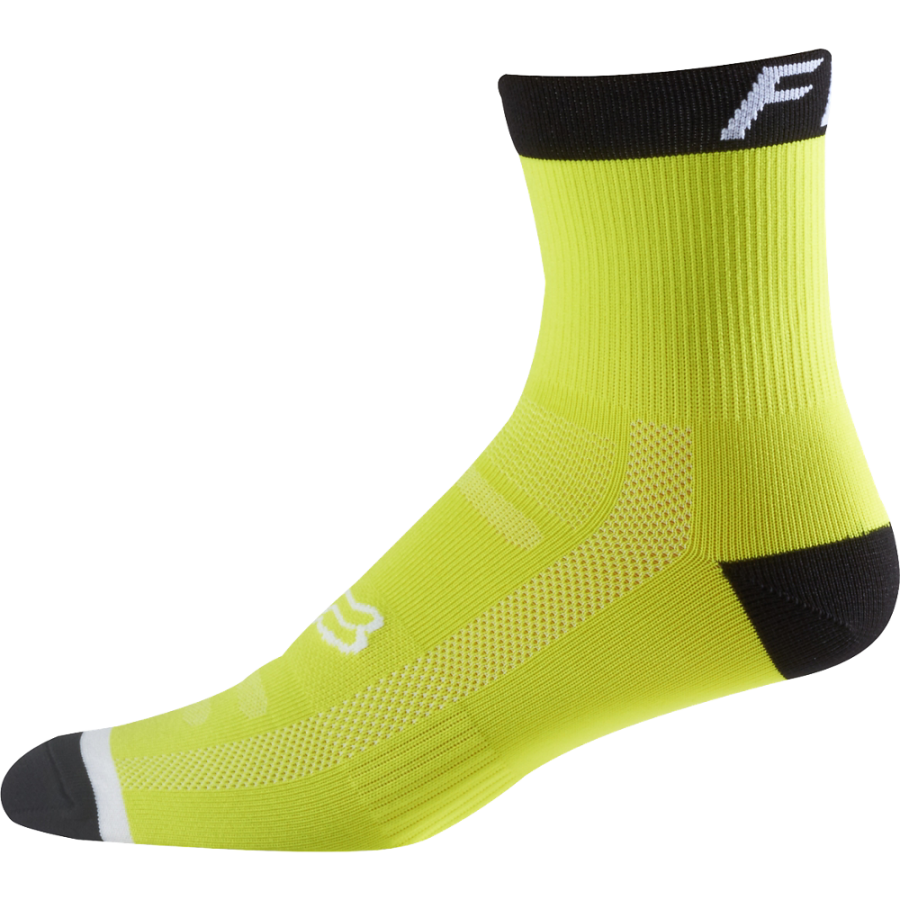 Носки Fox Logo Trail 6-inch Sock Flow, желтый (Размер: L/XL (42-47 см))