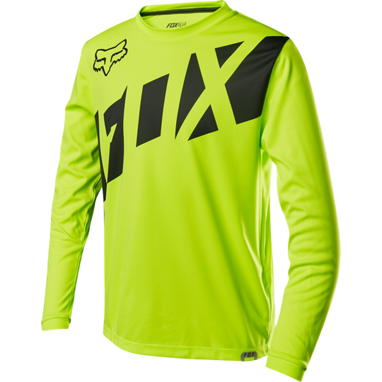 

Велоджерси подростковая Fox Ranger LS, желтый (Размер L (18748-130-L