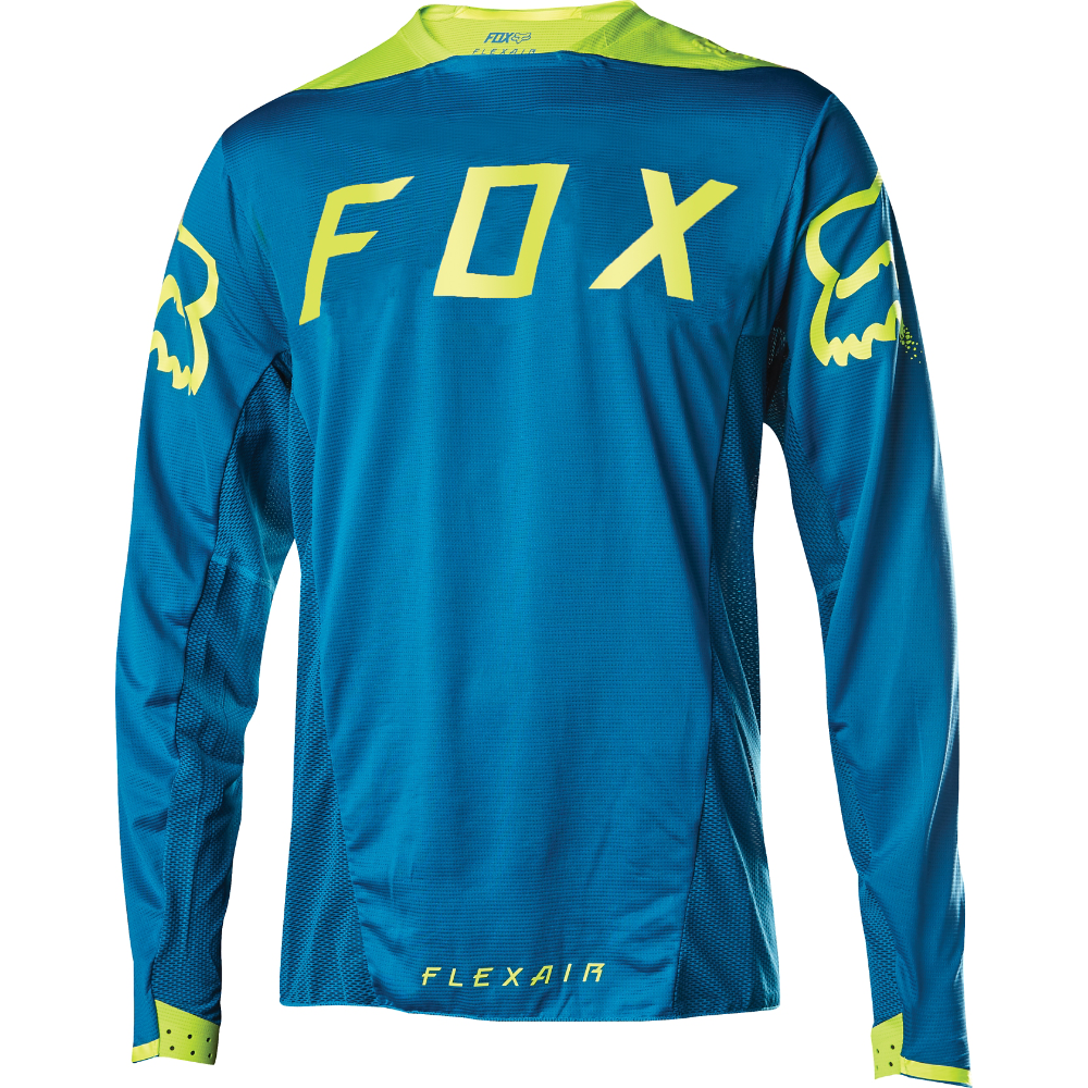 

Велоджерси Fox Flexair LS, желто-голубой (Размер S (19025-176-S))