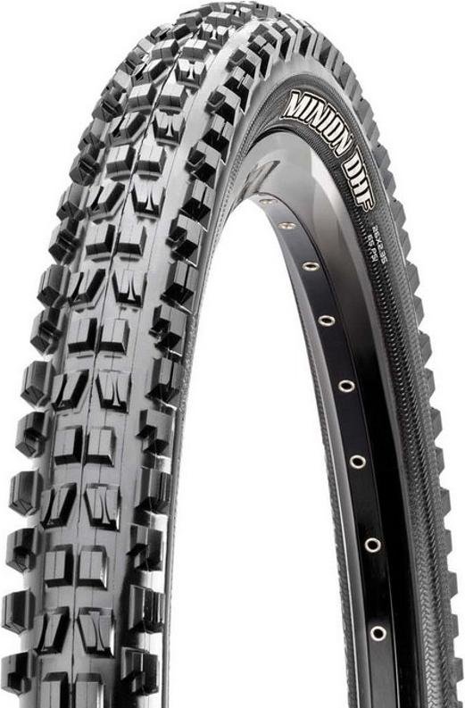 

Покрышка Maxxis Minion DHF, для даун-хилл, 29x2.50WT, TPI 60, кевлар, защита от проколов, TB96800000, Черный