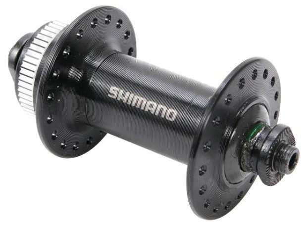 Велосипедная втулка Shimano TX505, передняя, 36 отверстий, без кожуха, чёрный, EHBTX505A5 велосипедная втулка shimano tx500 передняя 36 отверстий v brake чёрный ehbtx500aal