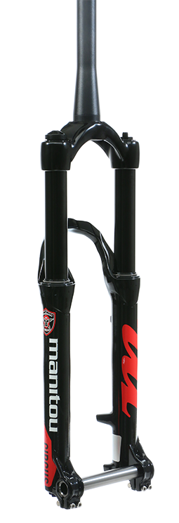 фото Вилка велосипедная manitou circus expert 26", 100mm, ast cm ta bl am, черный, 191-29495-a701