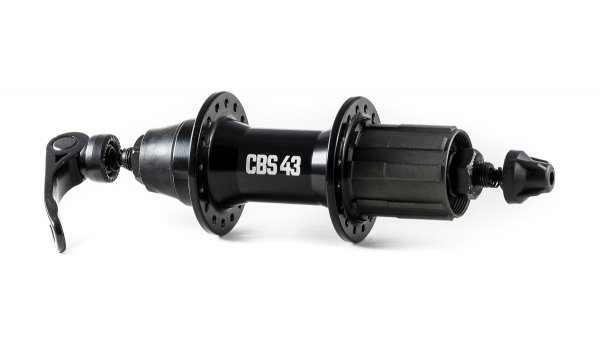 Втулки для велосипеда  ВашВелосипед Велосипедная втулка Colt Bikes (CBS) 43 OPEN, задняя, под кассету, 36Н, промподшипник, эксцентрик, чёрный, CBHRB28136QR