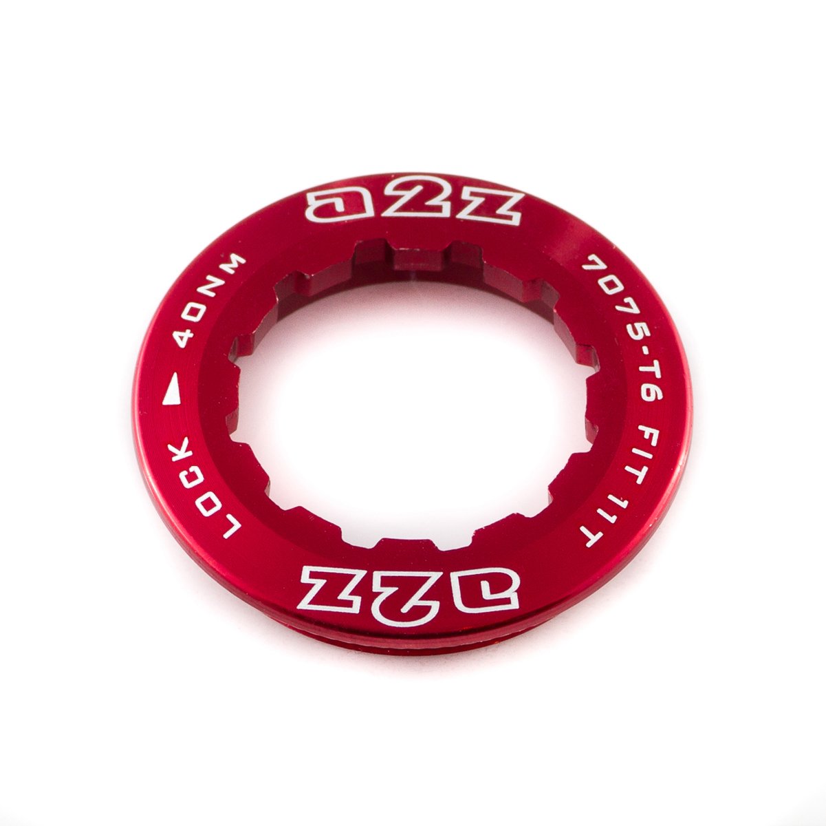 

Замок для кассеты A2Z, алюминий 7075, Shimano/Sram, 11T, красный, CS-11T-3