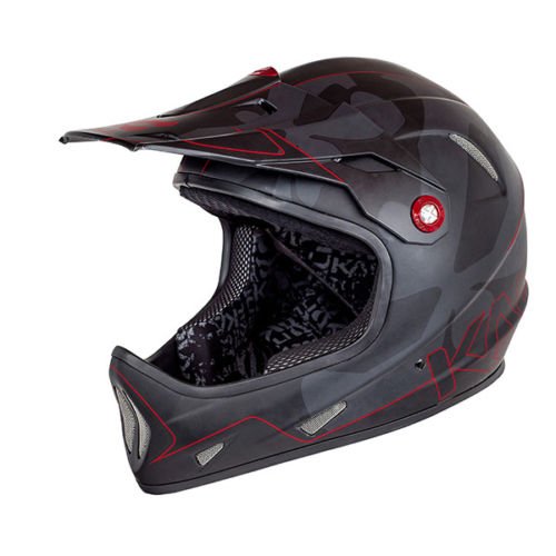 фото Велошлем kali avatar, черно-красный (размер: m (57-58 см))