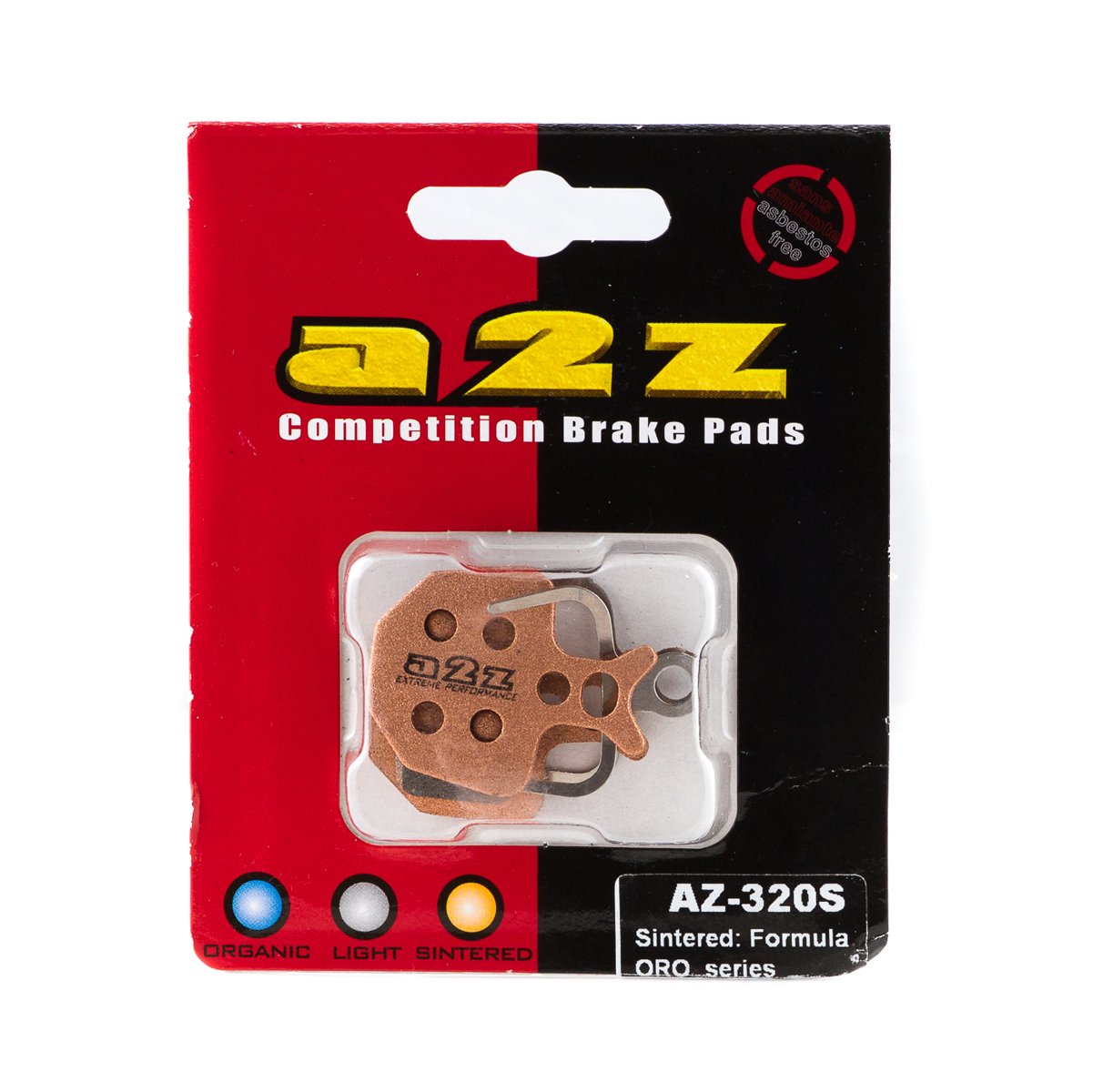 

Тормозные колодки A2Z Formula ORO, золотистый, AZ-320S