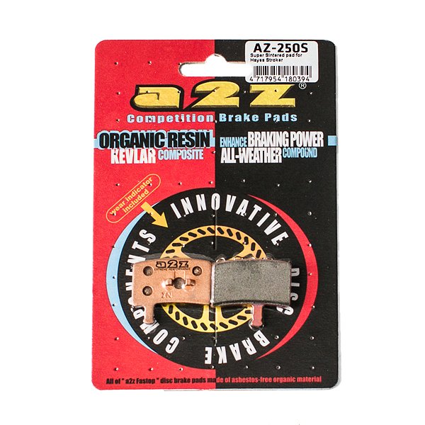 

Тормозные колодки A2Z Hayes Stroker Trail, золотистый, AZ-250S