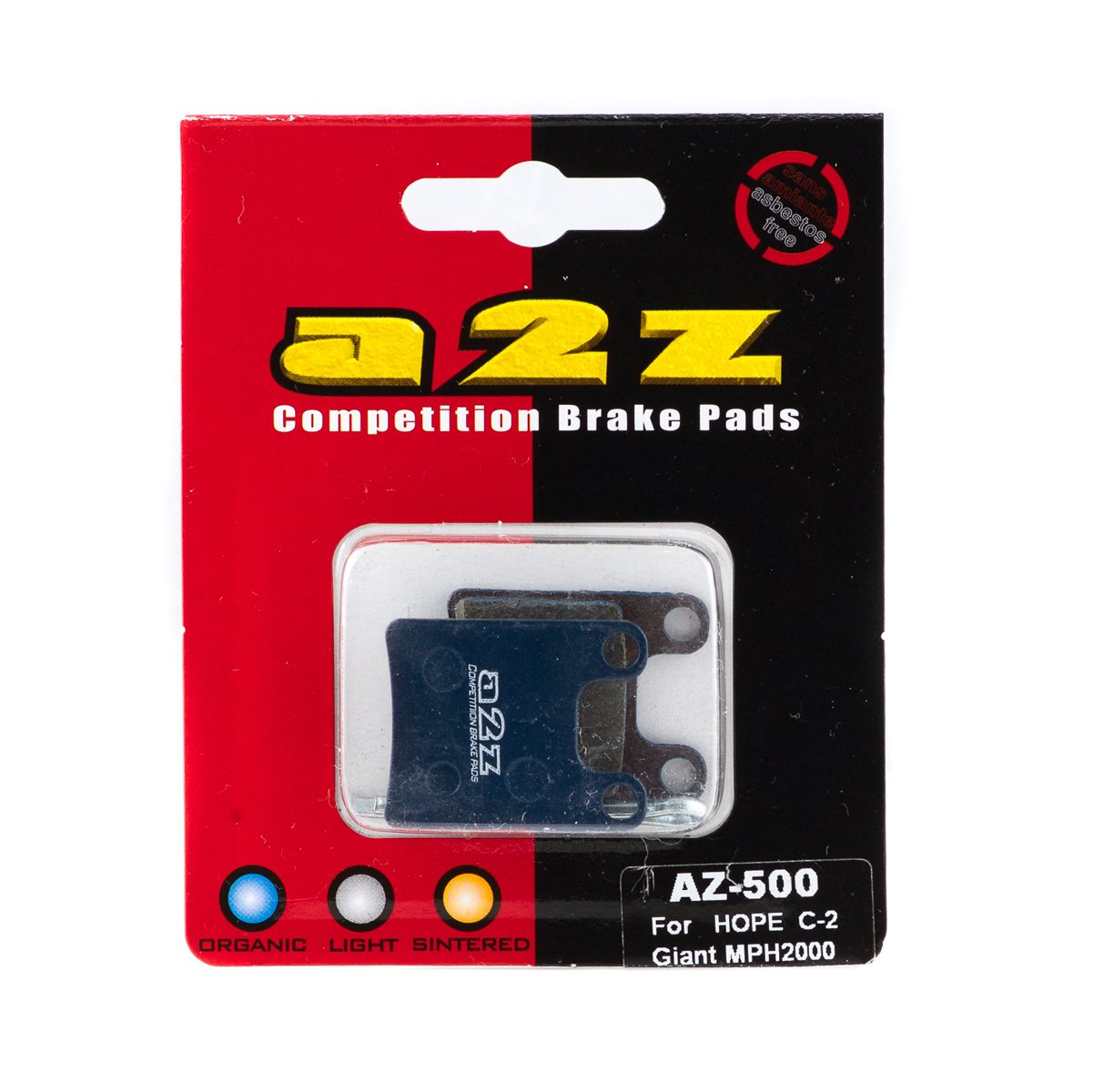 

Тормозные колодки A2Z Hope M4, 2 пары, синий, AZ-530