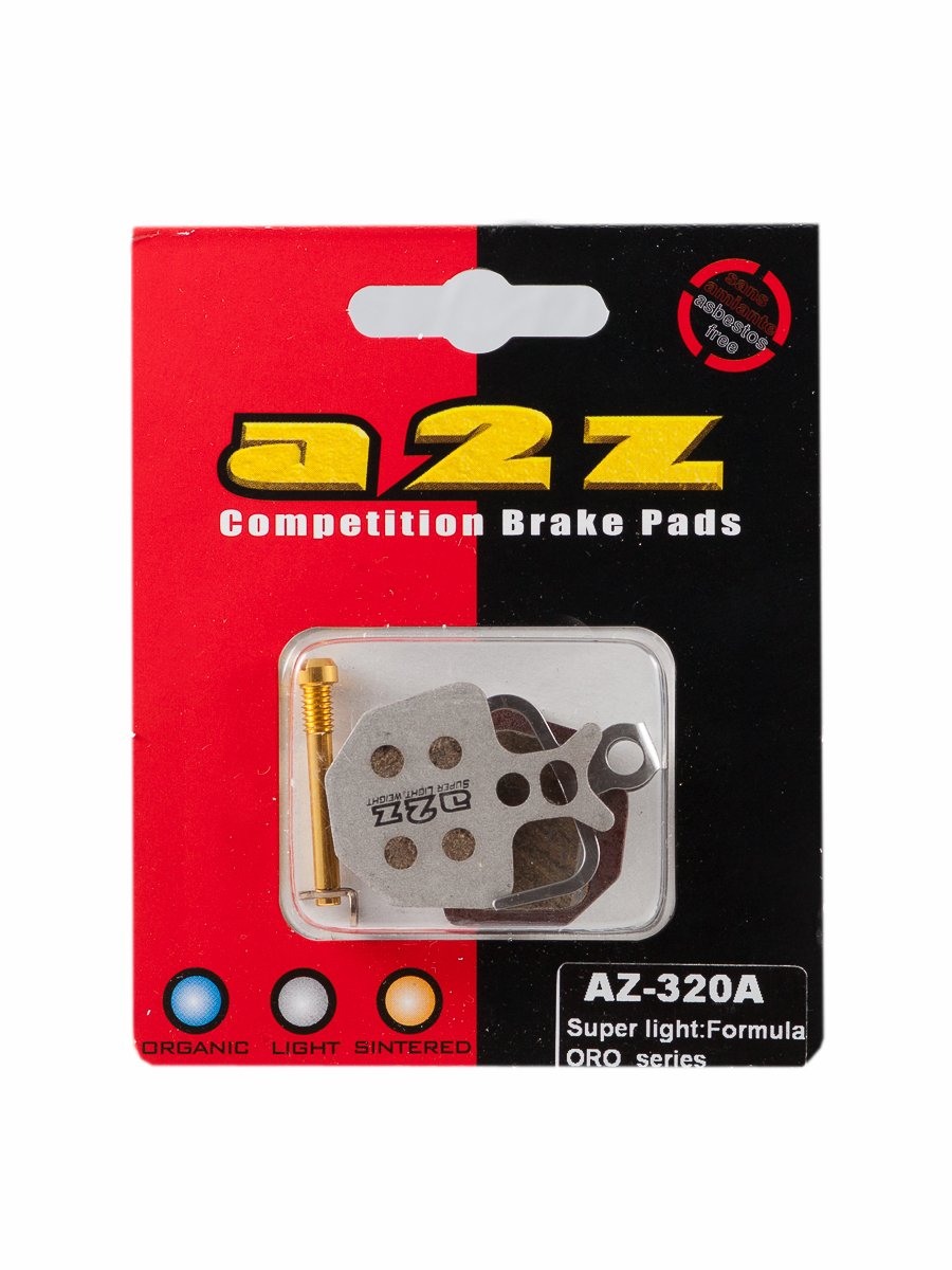 

Тормозные колодки A2Z Super light for Formula "ORO", AZ-320A