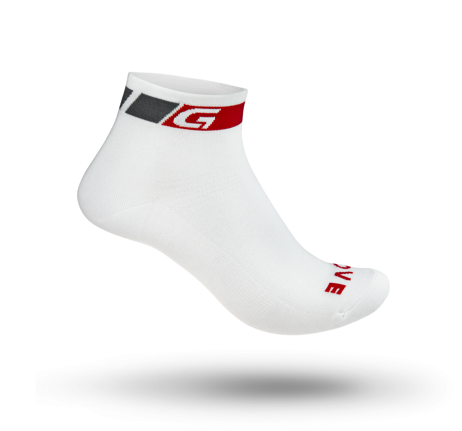 Велоноски GripGrab Summer Sock, низкий профиль, белый (Размер L (44-47))