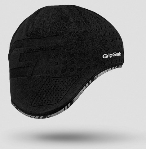 

Шапка GripGrab Aviator Cap, ветрозащита, плоский шов, черный (Размер M)