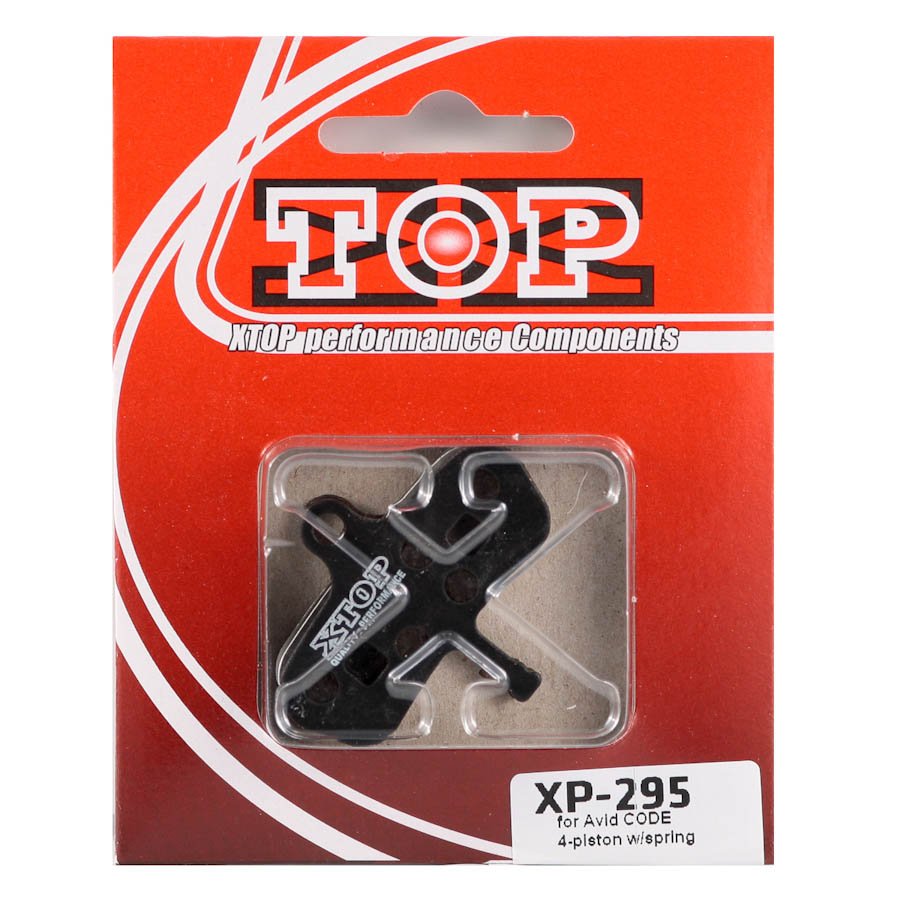

Тормозные колодки X-Top Avid CODE 4-piston w/spring, Blue, XP-295