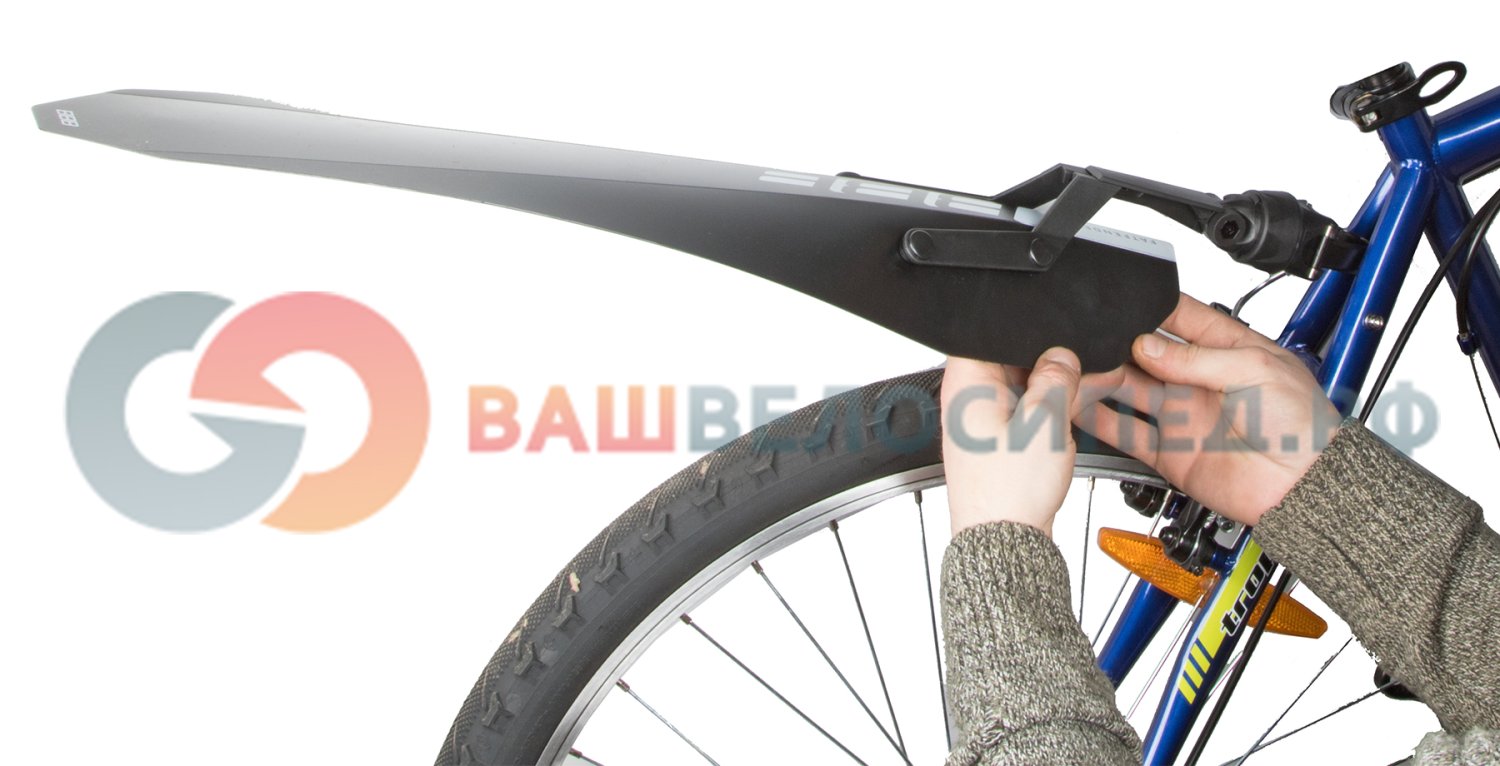 фото Крыло велосипедное заднее bbb, fatpp material, для фэтбайков, bfd-35r