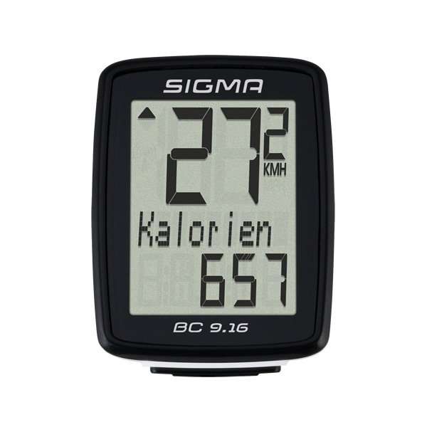 

Велокомпьютер Sigma Sport BC 9.16 2016 черный, 09160